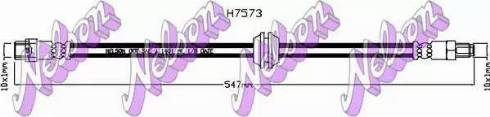 Brovex-Nelson H7573 - Тормозной шланг autospares.lv