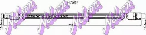 Brovex-Nelson H7607 - Тормозной шланг autospares.lv