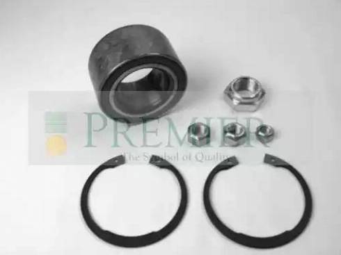 BRT Bearings BRT1299 - Подшипник ступицы колеса, комплект autospares.lv