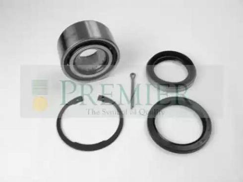 BRT Bearings BRT1251 - Подшипник ступицы колеса, комплект autospares.lv