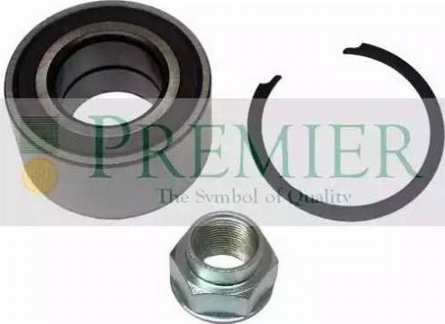 BRT Bearings PWK0434 - Подшипник ступицы колеса, комплект autospares.lv