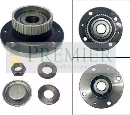 BRT Bearings PWK0604 - Ступица колеса, поворотный кулак autospares.lv