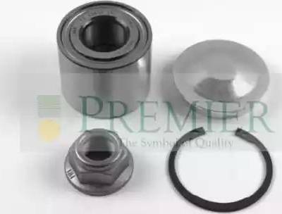 BRT Bearings PWK0603 - Подшипник ступицы колеса, комплект autospares.lv