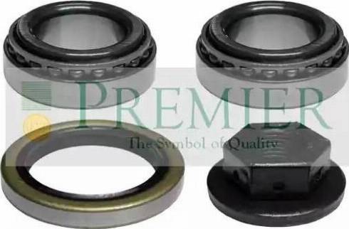 BRT Bearings PWK0019 - Подшипник ступицы колеса, комплект autospares.lv