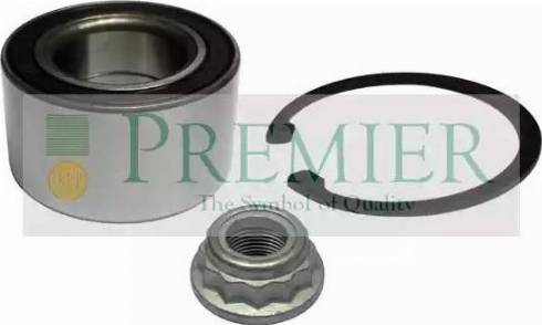 BRT Bearings PWK0084 - Подшипник ступицы колеса, комплект autospares.lv