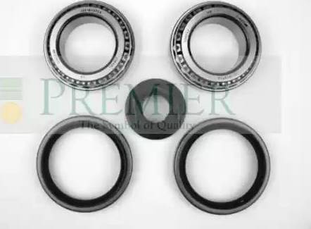 BRT Bearings PWK0136 - Подшипник ступицы колеса, комплект autospares.lv