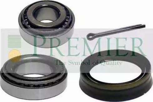 BRT Bearings PWK0128 - Подшипник ступицы колеса, комплект autospares.lv