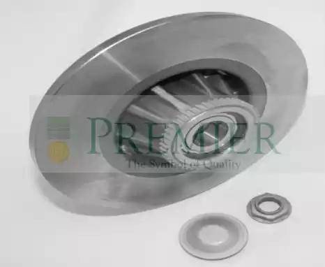 BRT Bearings PWK0830 - Тормозной диск autospares.lv