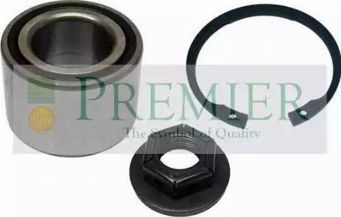 BRT Bearings PWK0229 - Подшипник ступицы колеса, комплект autospares.lv