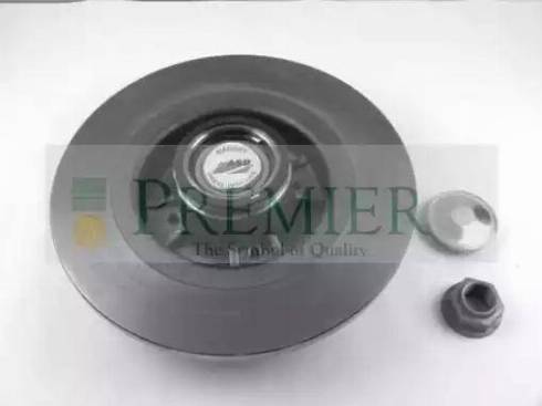 BRT Bearings PWK0788 - Тормозной диск autospares.lv