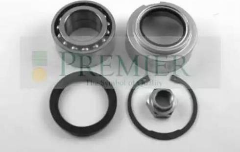 BRT Bearings PWK1558 - Подшипник ступицы колеса, комплект autospares.lv