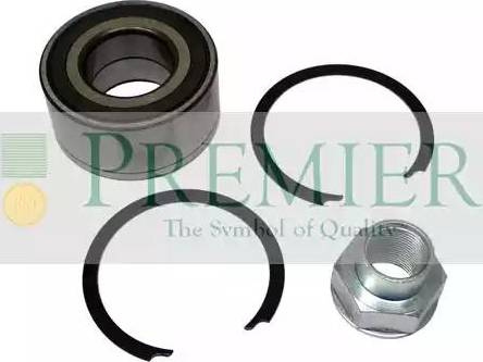 BRT Bearings PWK1568 - Подшипник ступицы колеса, комплект autospares.lv