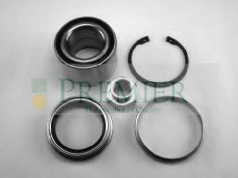 BRT Bearings PWK1656 - Подшипник ступицы колеса, комплект autospares.lv