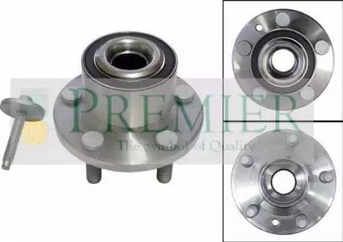 BRT Bearings PWK1895 - Ступица колеса, поворотный кулак autospares.lv