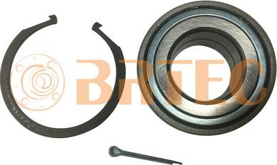 BRTEC 960580K - Подшипник ступицы колеса, комплект autospares.lv