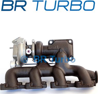 BR Turbo 4913506117RS - Турбина, компрессор autospares.lv