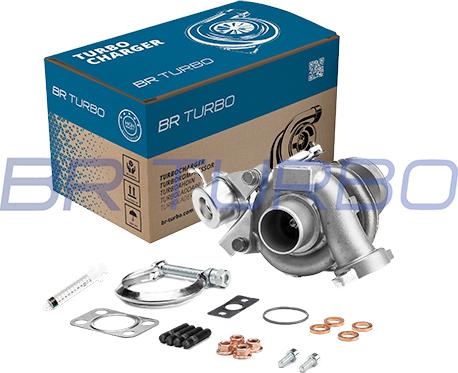 BR Turbo 4917307508RSM - Турбина, компрессор autospares.lv