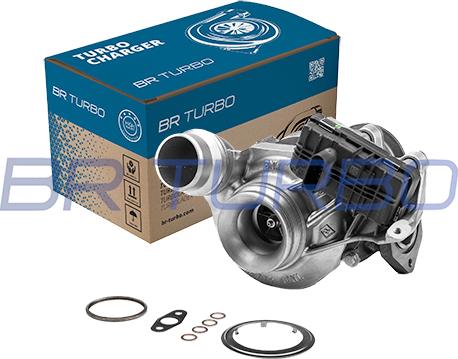 BR Turbo 4933500644RSG - Турбина, компрессор autospares.lv