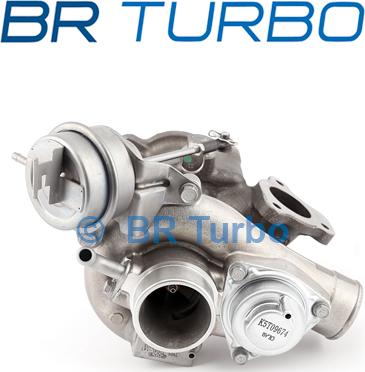 BR Turbo 4937706520RS - Турбина, компрессор autospares.lv