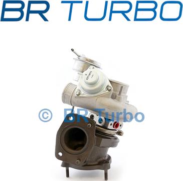 BR Turbo 4937706102RS - Турбина, компрессор autospares.lv