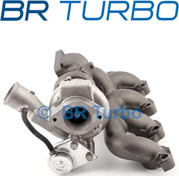 BR Turbo 49S3506017RS - Турбина, компрессор autospares.lv