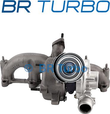 BR Turbo 454232-5001RS - Турбина, компрессор autospares.lv