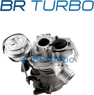 BR Turbo 54399980123RS - Турбина, компрессор autospares.lv