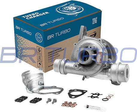 BR Turbo 54399980127RSM - Турбина, компрессор autospares.lv