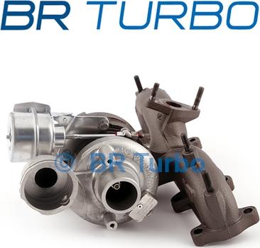 BR Turbo 54399880097RS - Турбина, компрессор autospares.lv