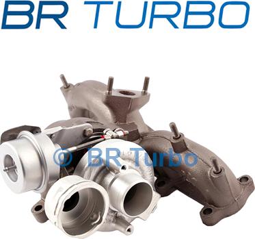 BR Turbo 54399880058RS - Турбина, компрессор autospares.lv