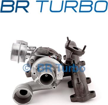 BR Turbo 54399880060RS - Турбина, компрессор autospares.lv