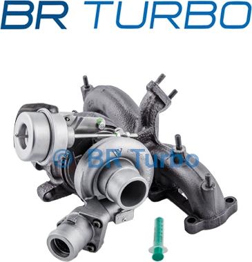 BR Turbo 54399880003RS - Турбина, компрессор autospares.lv