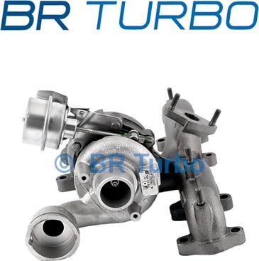 BR Turbo 54399880019RS - Турбина, компрессор autospares.lv