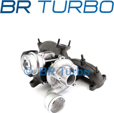 BR Turbo 54399880016RS - Турбина, компрессор autospares.lv