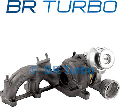 BR Turbo 54399880018RS - Турбина, компрессор autospares.lv