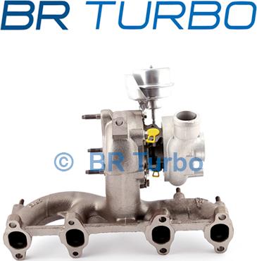 BR Turbo 54399880017RS - Турбина, компрессор autospares.lv