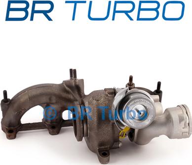 BR Turbo 54399880084RS - Турбина, компрессор autospares.lv