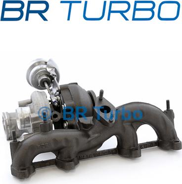 BR Turbo 54399880085RS - Турбина, компрессор autospares.lv