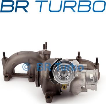 BR Turbo 54399880020RSG - Турбина, компрессор autospares.lv