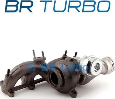 BR Turbo 54399880020RSG - Турбина, компрессор autospares.lv