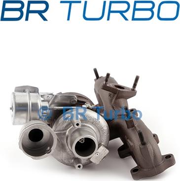 BR Turbo 54399880020RS - Турбина, компрессор autospares.lv