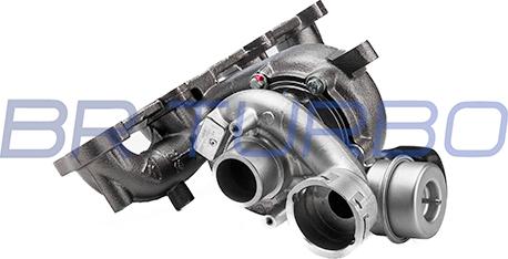 BR Turbo 54399880020RSM - Турбина, компрессор autospares.lv