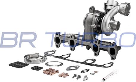 BR Turbo 54399880020RSM - Турбина, компрессор autospares.lv