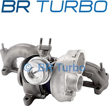 BR Turbo 54399880022RS - Турбина, компрессор autospares.lv