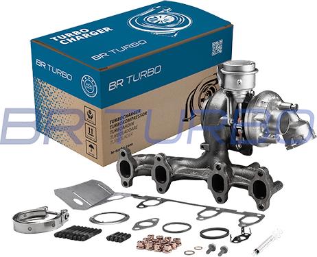 BR Turbo 54399880072RSM - Турбина, компрессор autospares.lv