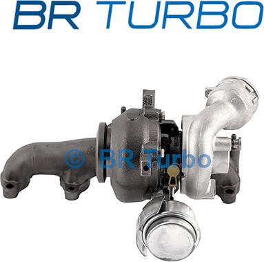 BR Turbo 54399880072RS - Турбина, компрессор autospares.lv