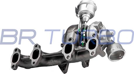 BR Turbo 54399880072RS - Турбина, компрессор autospares.lv