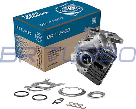 BR Turbo 54359980060RSG - Турбина, компрессор autospares.lv