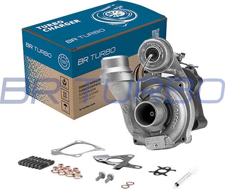 BR Turbo 54359980029RSM - Турбина, компрессор autospares.lv