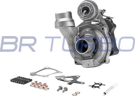 BR Turbo 54359980029RSM - Турбина, компрессор autospares.lv